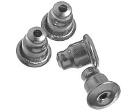 Náušnicové zarážky z nerezové oceli (10 ks)