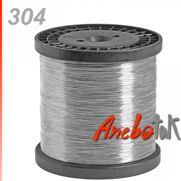Nerezový drát 304 měkký; 0,3 mm; cívka 0,5 kg