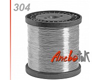 Nerezový drát 304 měkký 0,4 mm, 0,5 kg