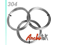 Nerezový drát 304 polotvrdý 1,2 mm, svitek 10 m