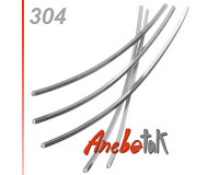 Nerezový drát čtvercový měkký, 0.8 x 0.8 mm, svitek (1 m)