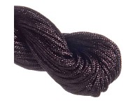 Nylonová šňůrka hnědá lesklá, 1,2 mm (28 m)