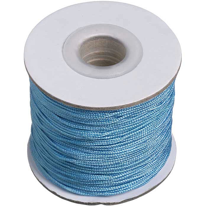 Nylonová šňůrka světle modrá, 1,2 mm, cívka (90 m)