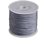 Nylonová šňůrka tmavší šedá, 1 mm, cívka (90 m)