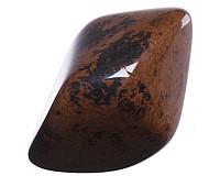 Obsidián mahagonový tromlovaný L