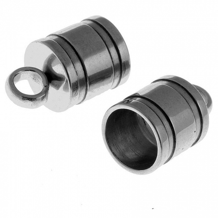 Ocelová koncovka, 7x11 mm (4 ks)