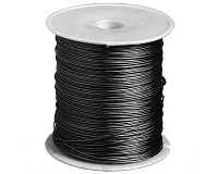 Ocelové lanko černé, 1 mm, 1 kg (300 m)