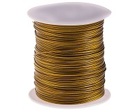 Ocelové lanko žlutozelené, 0,6 mm (5 m)