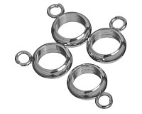 Ocelové očko na přívěsek, 2,5x10 mm