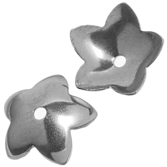 Ocelový kaplík, 8 mm (50 ks)