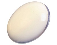 Opalit, kabošon ovál 18 mm