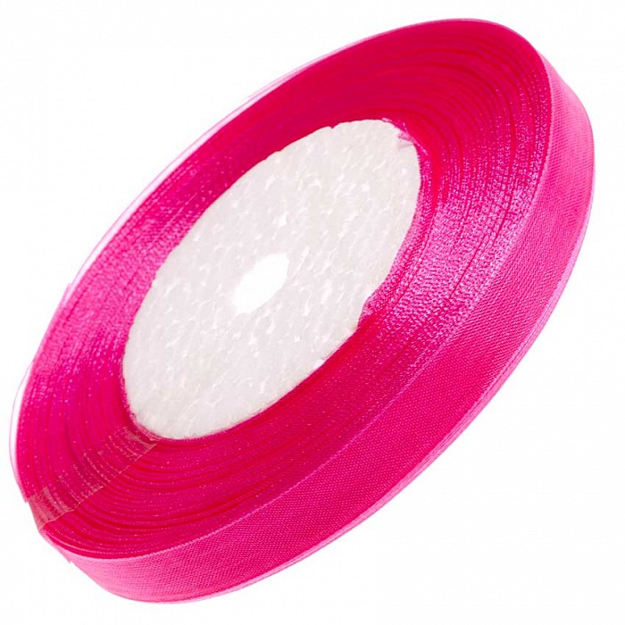 Organzová stuha purpurová, 10 mm, 45 m