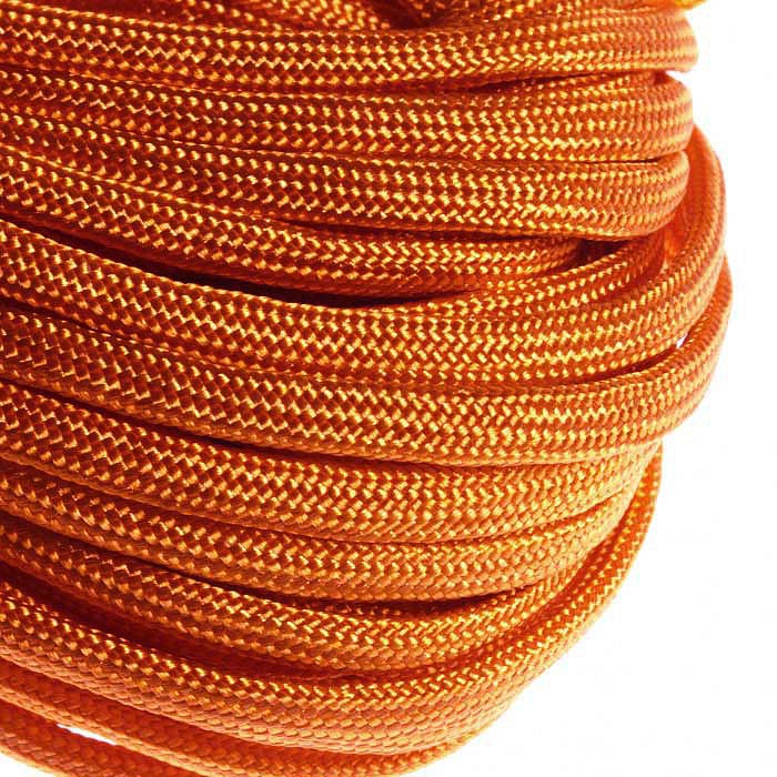 Outdoorová šňůra světleoranžová, 4mm (1m)