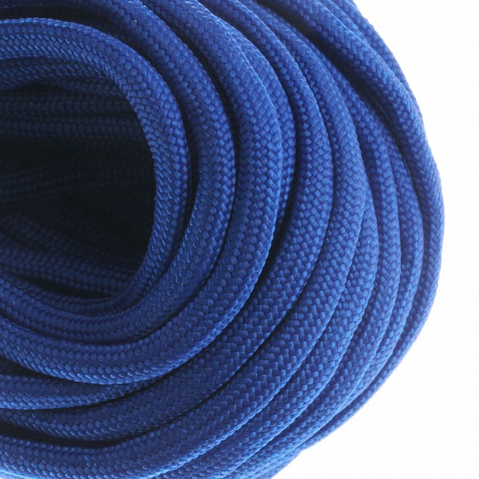 Parakord, outdoorová šňůra modrá, 4mm, 1m