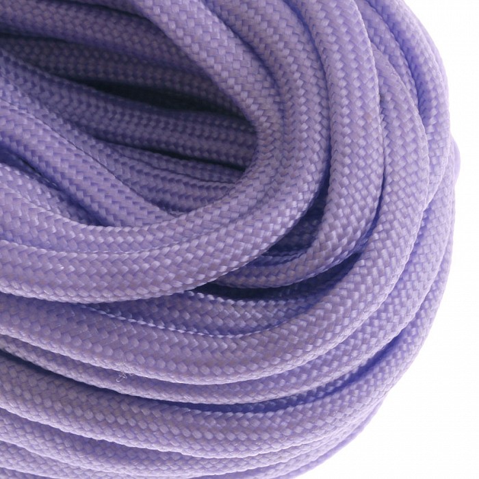 Parakord, outdoorová šňůra fialová světlá, 4mm, 1m