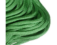 Parakord, outdoorová šňůra zelená, 4mm, 1m