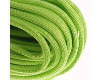 Parakord, outdoorová šňůra zelená, 4mm, 1m