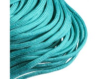 Parakord, outdoorová šňůra tyrkysová, 4mm, 1m