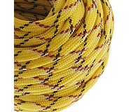 Parakord, outdoorová šňůra žlutohnědá, 4 mm, 1 m