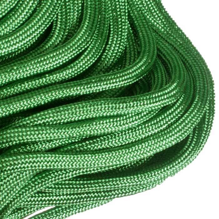 Parakord, outdoorová šňůra zelená, 4mm, 1m