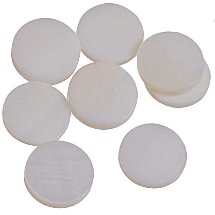 Perleťové kabošony, 8 mm, (4 ks)