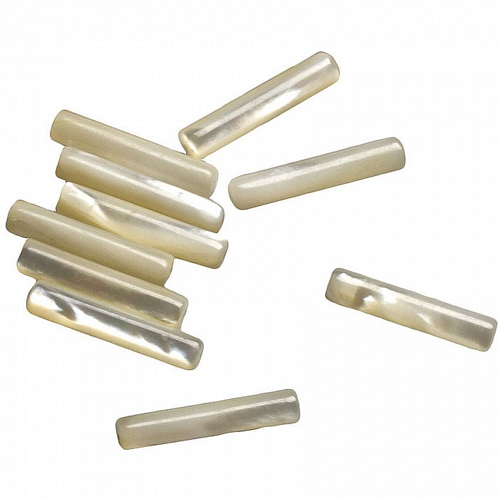 Perleťový váleček, 13x4 mm (2 ks)