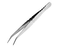 Pinzeta z nerezové oceli zahnutá