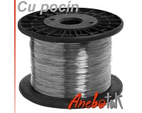 Pocínovaný drát měděný 0,4 mm, cívka 16,538 kg