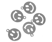 Přívěsek z chirurgické oceli, 8 mm (100 ks)