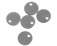 Přívěsek z nerezové oceli, 8 mm (10 ks)