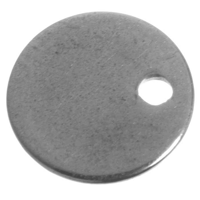 Přívěsek z nerezové oceli, 8 mm (10 ks)