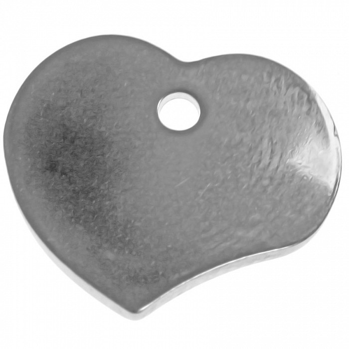 Přívěsek z nerezové oceli, 16x16x1 mm (2 ks)