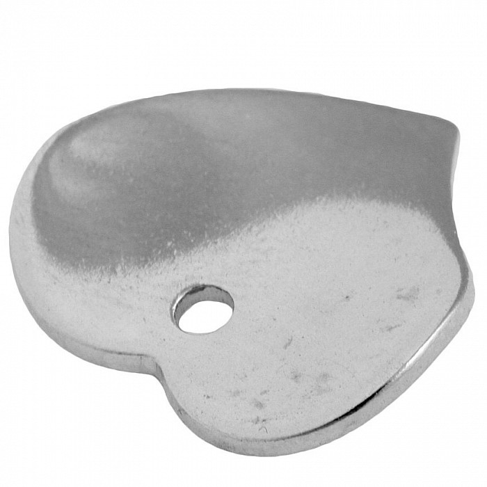 Přívěsek z nerezové oceli, 16x16x1 mm (2 ks)