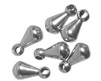 Přívěsek z nerezové oceli mini, 3x6 mm (4 ks)