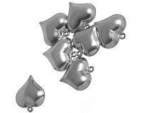 Přívěsek z nerezové oceli, 17x17x6 mm (4 ks)