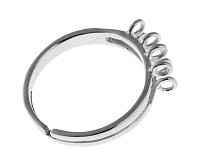 Prstýnek platinový , 17mm