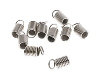 Pružinková koncovka 5x9 mm, platinová (10 ks)