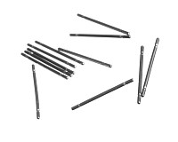 Puzetové dříky z chirurgické oceli  (20 ks)