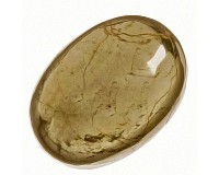 Pyrit, kabošon ovál 18 mm