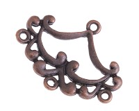 Ramínko měděné, 25x32 mm (2 ks)