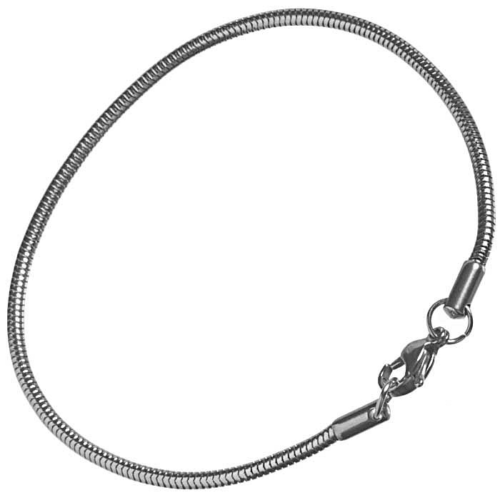 Řetízek náramek z nerez oceli, 2,4 mm (19 cm)