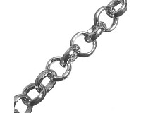 Řetízek platinový, 4 mm (1 m)