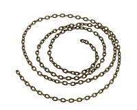 Řetízek starozlatý 2x3mm, (1 m)