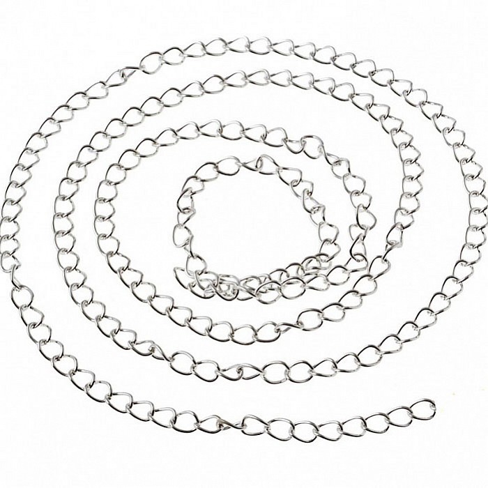 Řetízek stříbrný 3,5x5 mm, (1 m)