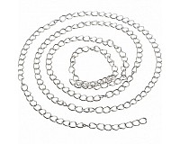 Řetízek stříbrný 3,5x5 mm, (1 m)