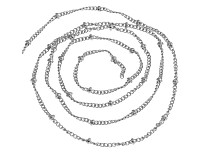 Řetízek z chirurgické oceli 316L, 2 mm (1 m)