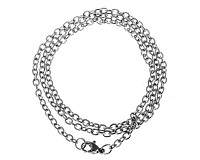 Řetízek z chirurgické oceli, 3 mm (50 cm)