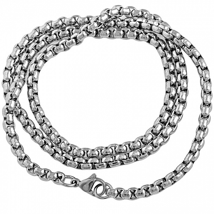Řetízek z nerezové oceli, 4 mm (51 cm)