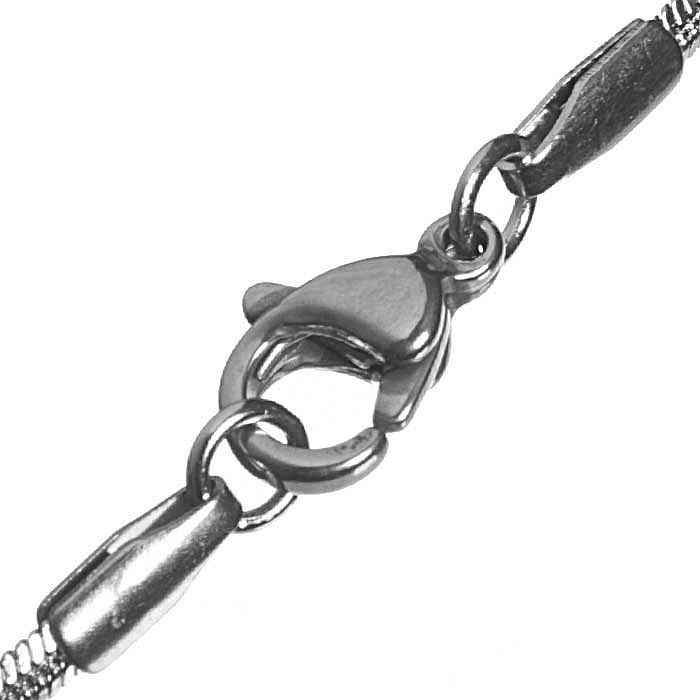 Řetízek z nerezové oceli, 2x0,75 mm (45 cm)