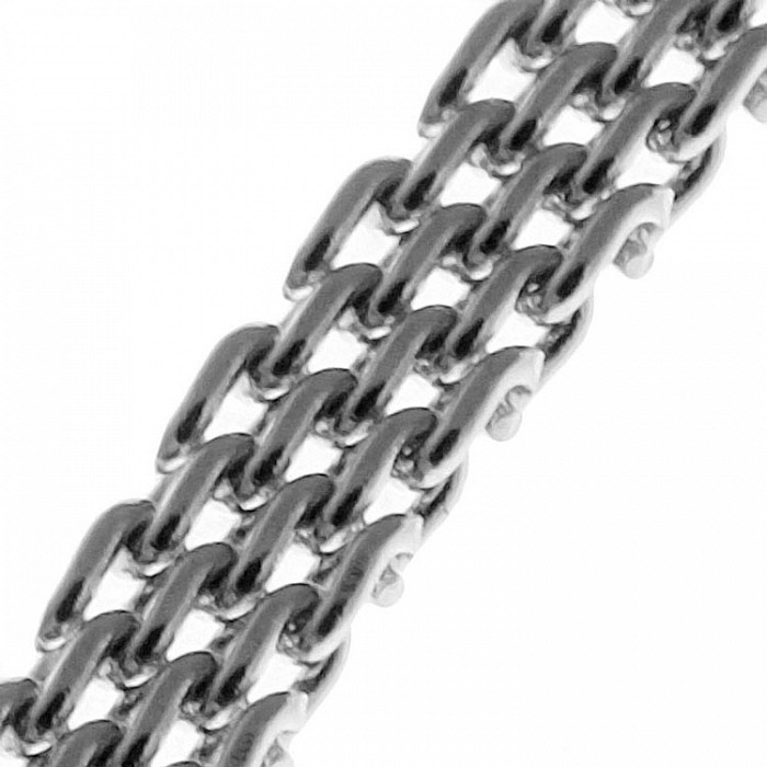 Řetízek z nerezové oceli, 3 mm (50 cm)